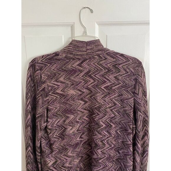 Apt. 9 shimmery open drape cardigan size L - Picture 5 of 9